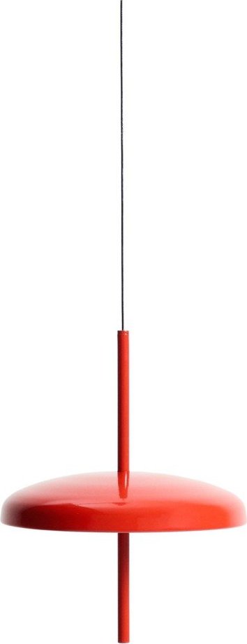Červené LED stmívatelné závěsné svítidlo s kovovým stínidlem Porte – Kave Home Kave Home