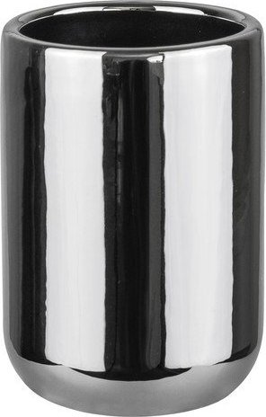 Keramický kelímek na zubní kartáčky ve stříbrné barvě Lotus – Mette Ditmer Denmark Mette Ditmer Denmark