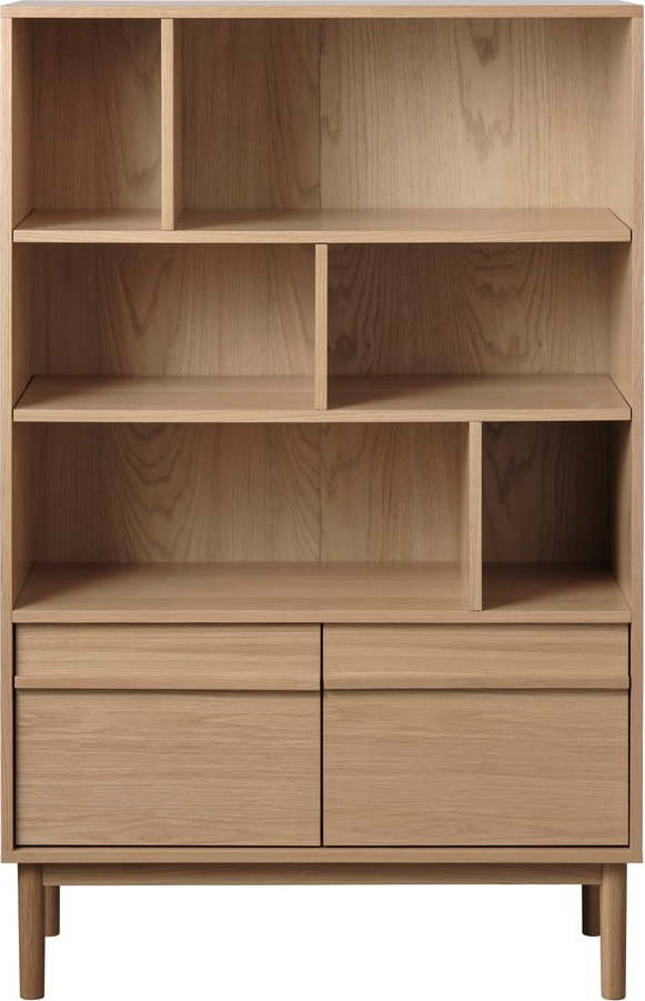 Knihovna dekor dub přírodní 90x140x40 cm Ponza - II. jakost – Unique Furniture Unique Furniture