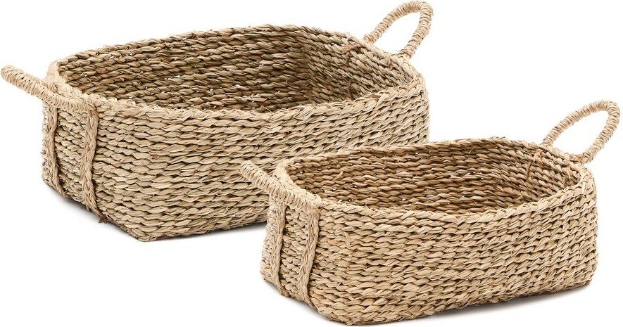 Košíky v sadě 2 ks z vodního hyacintu 34x24x19 cm Milly – Kave Home Kave Home