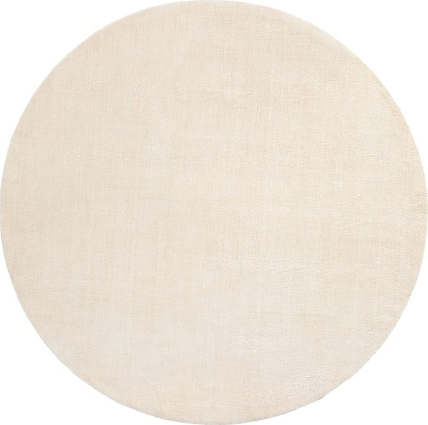 Krémový kulatý koberec ø 200 cm Empuries – Kave Home Kave Home