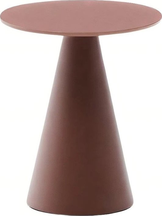 Kulatý odkládací stolek se skleněnou deskou ø 35 cm Wilshire – Kave Home Kave Home