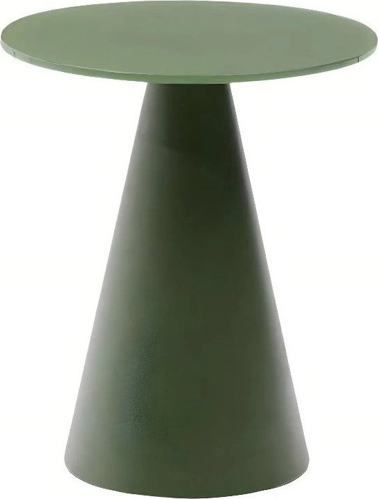 Kulatý odkládací stolek se skleněnou deskou ø 35 cm Wilshire – Kave Home Kave Home