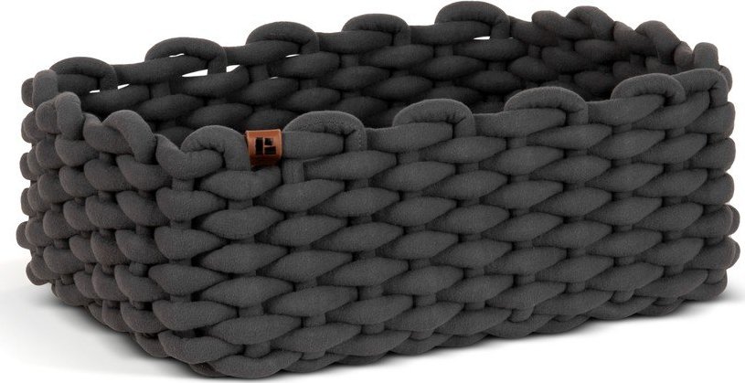 Látkový košík 35x25x14 cm Peach Skin M – Bigso Bigso