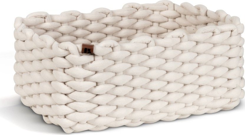 Látkový košík 35x25x14 cm Peach Skin M – Bigso Bigso