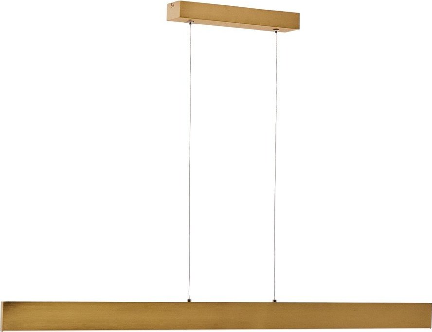 LED závěsné svítidlo ve zlaté barvě s kovovým stínidlem Boadella – Kave Home Kave Home