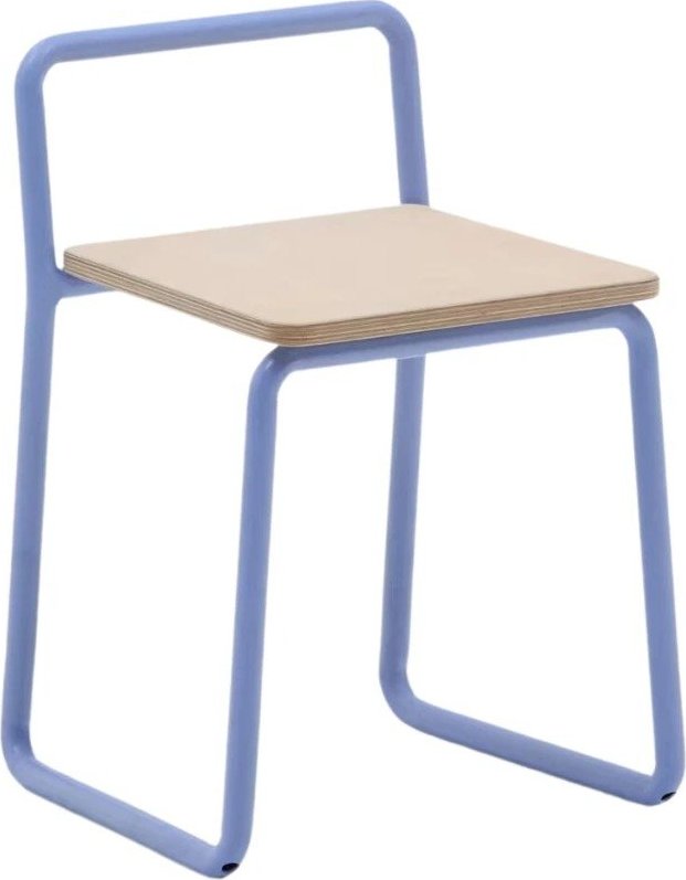 Modrá kovová dětská židle Tinn – Kave Home Kave Home