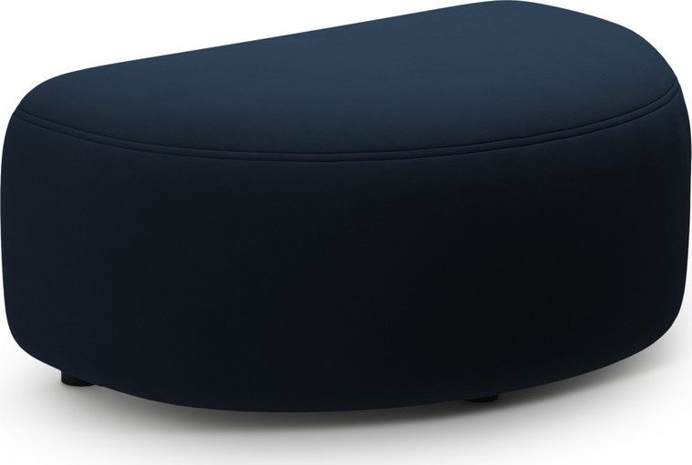 Modrá sametová podnožka Kate – Micadoni Micadoni