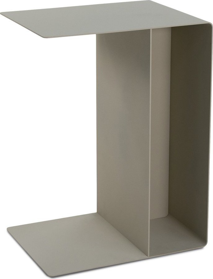 Ocelový odkládací stolek 40x30 cm Slide Low – Spinder Design Spinder Design