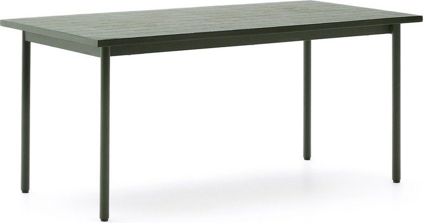 Ocelový zahradní jídelní stůl 91x182 cm Maurina – Kave Home Kave Home