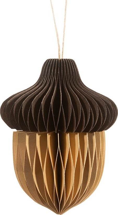 Papírová závěsná dekorace Honeycomb Acorn – Sass & Belle Sass & Belle