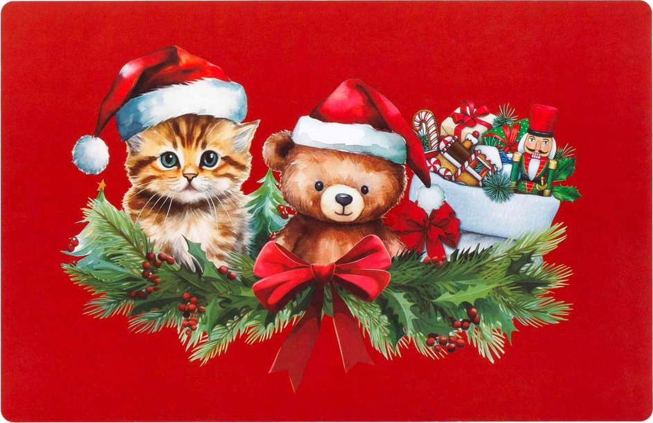 Plastové prostírání s vánočním motivem 28