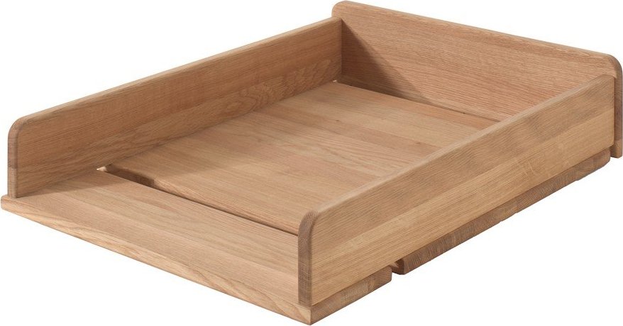 Přebalovací pult z dubového dřeva v přírodní barvě Forrest – Vipack Vipack