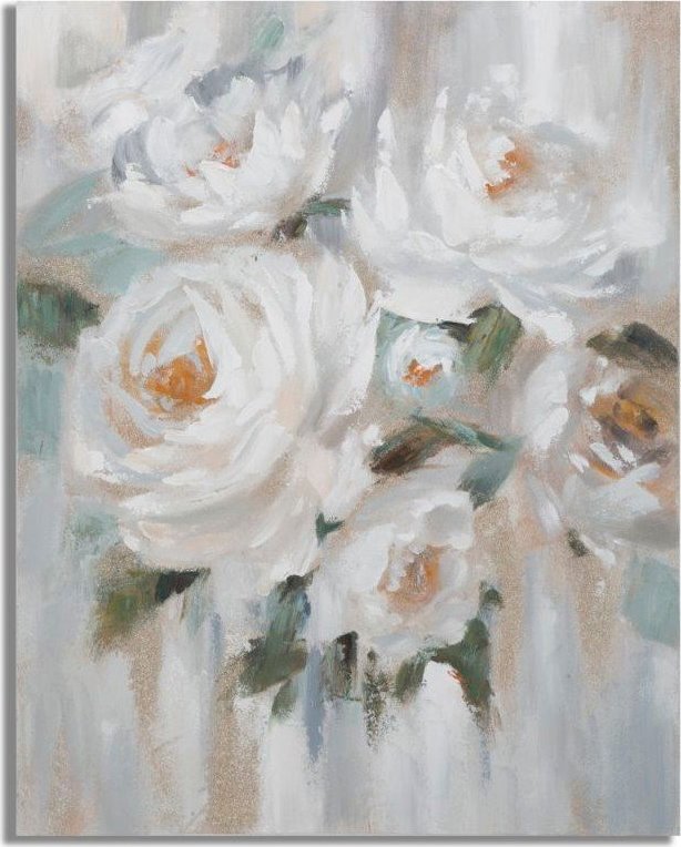 Ručně malovaný obraz 80x100 cm Flower – Mauro Ferretti Mauro Ferretti