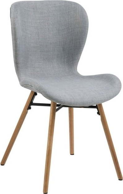 Sada 2 světle šedých jídelních židlí Actona Batilda Actona