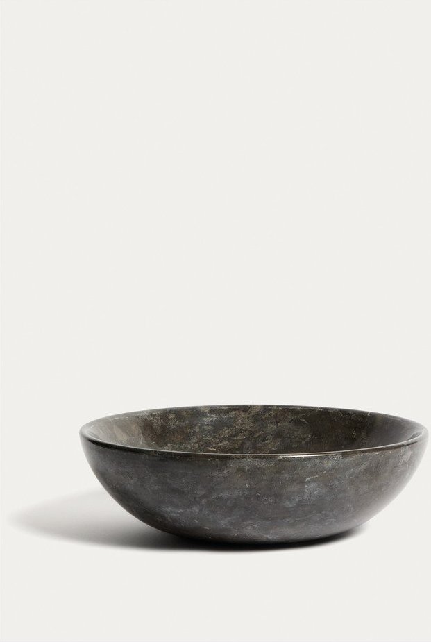 Šedé kamenné kulaté umyvadlo ø 40 cm Darnen – Kave Home Kave Home