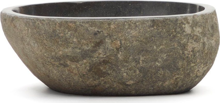 Šedé kamenné kulaté umyvadlo ø 40 cm Tetsu – Kave Home Kave Home