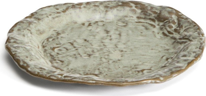 Šedý dezertní keramický talíř ø 21 cm Alenia – Kave Home Kave Home