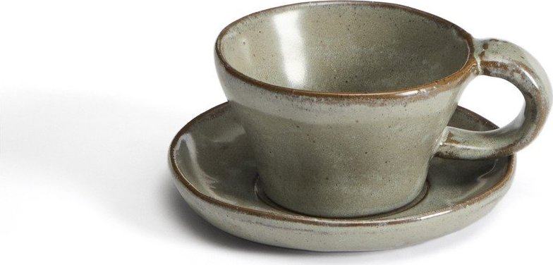 Šedý keramický šálek Alenia – Kave Home Kave Home