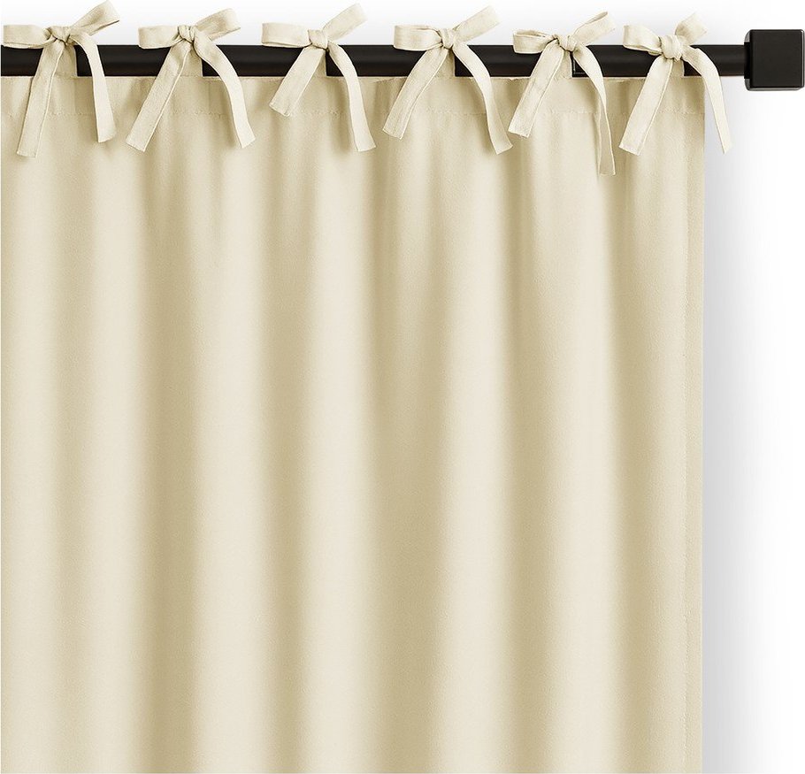 Slonovinový dimout závěs 140x250 cm Carli Tie – Restilo Restilo