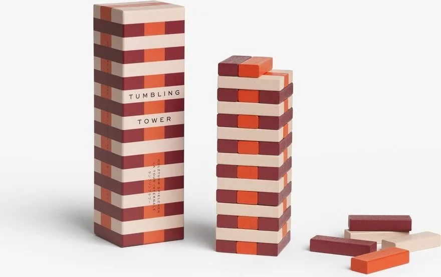 Společenská hra Play Tumbling Towers – Printworks