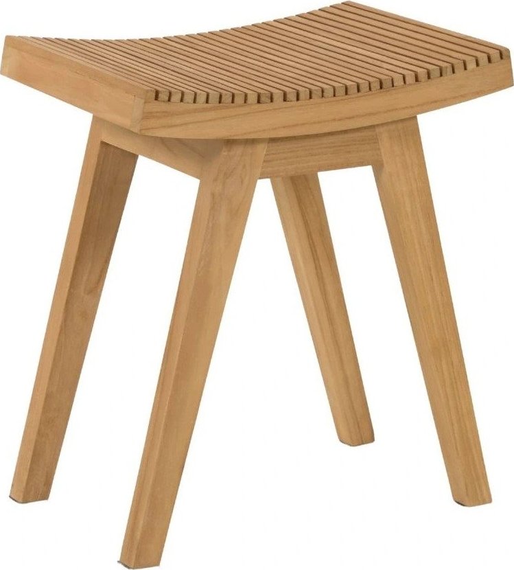 Stolička z teakového dřeva v přírodní barvě Vicentina – Kave Home Kave Home