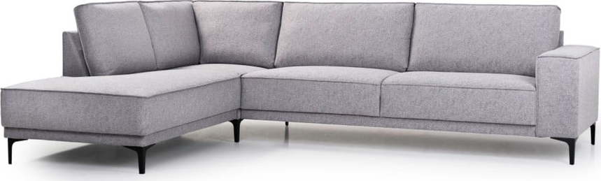 Světle šedá rohová pohovka (levý roh/do tvaru L) Copenhagen - II. jakost – Scandic Scandic