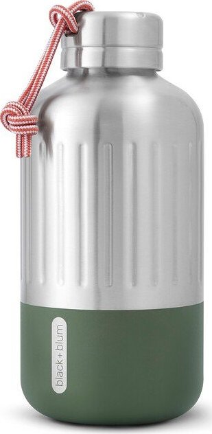 Termoláhev z nerezové oceli ve stříbrné barvě 650 ml Explorer – Black + Blum Black + Blum