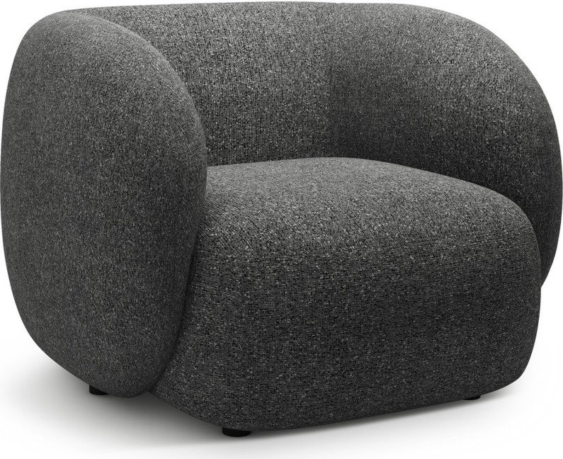 Tmavě šedé křeslo Kate – Micadoni Micadoni