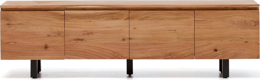 TV stolek z masivu akácie v přírodní barvě 200x58x40 cm Uxue – Kave Home Kave Home