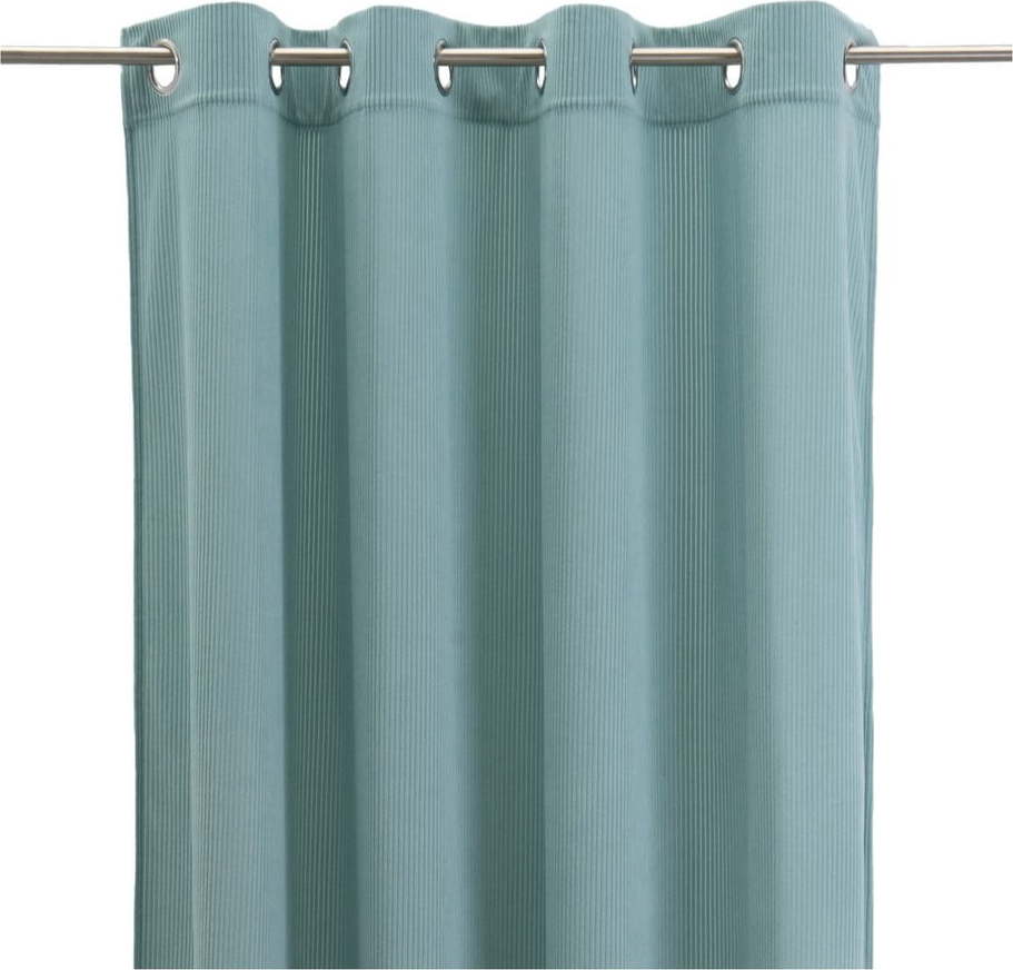 Tyrkysový manšestrový závěs 140x260 cm Merely – Casa Selección Casa Selección