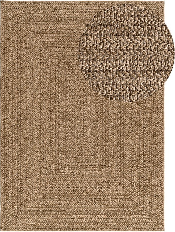 Vnitřní a venkovní koberec v přírodní barvě 120x170 cm Acra – Universal Universal