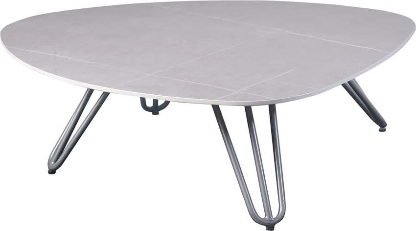 Zahradní odkládací stolek s deskou z kamene 88x110 cm Emilia – Garden Pleasure Garden Pleasure