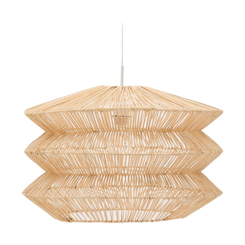 Závěsné svítidlo v přírodní barvě s ratanovým stínidlem Dakit – Kave Home Kave Home