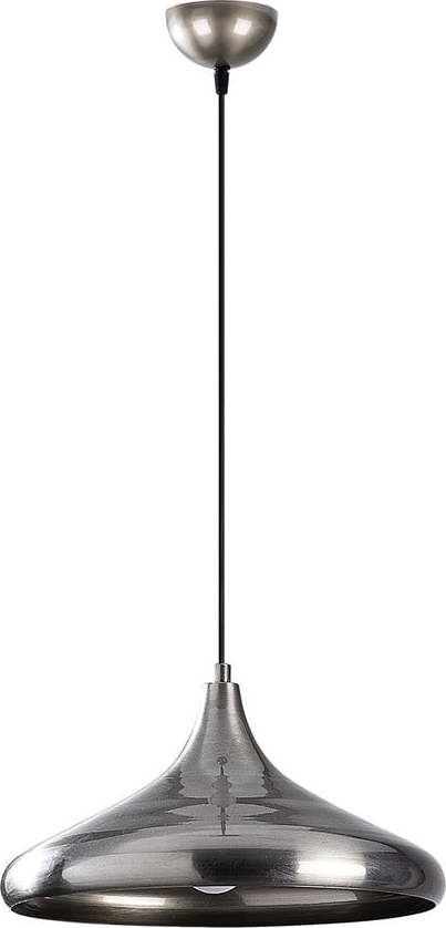 Závěsné svítidlo ve stříbrné barvě s kovovým stínidlem ø 35 cm Nile – Opviq lights Opviq lights