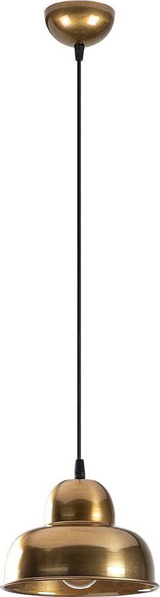 Závěsné svítidlo ve zlaté barvě s kovovým stínidlem ø 20 cm Berceste – Opviq lights Opviq lights