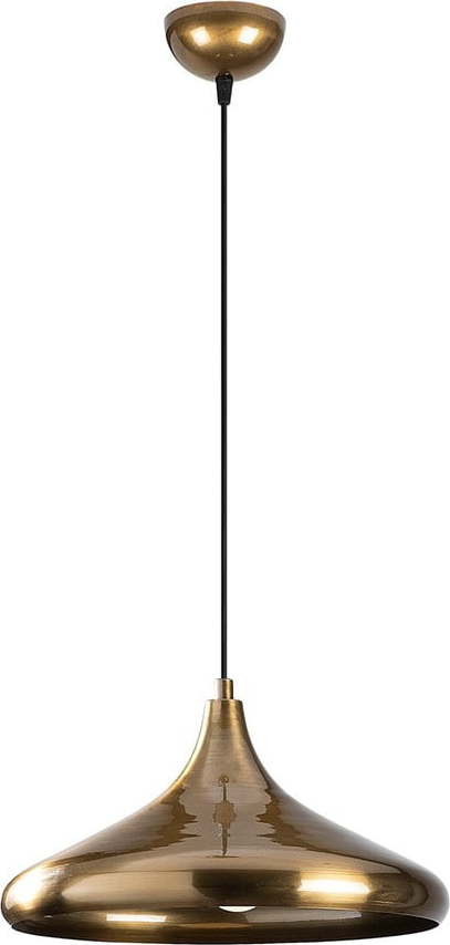 Závěsné svítidlo ve zlaté barvě s kovovým stínidlem ø 35 cm Nile – Opviq lights Opviq lights