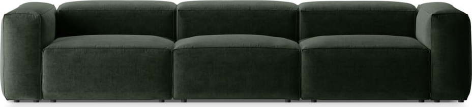 Zelená pohovka 364 cm Bergamo – Cosmopolitan Design Cosmopolitan design