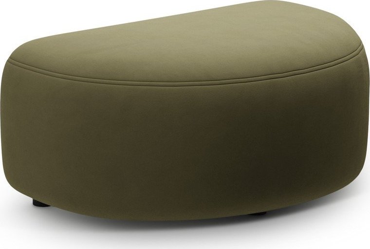 Zelená sametová podnožka Kate – Micadoni Micadoni