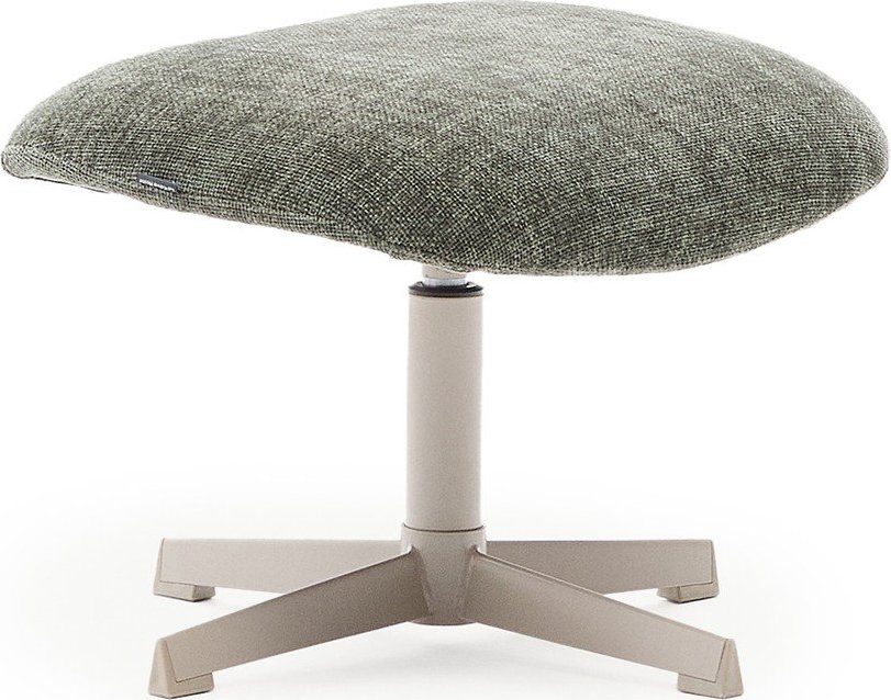 Zelená žinylková podnožka Teryl – Kave Home Kave Home