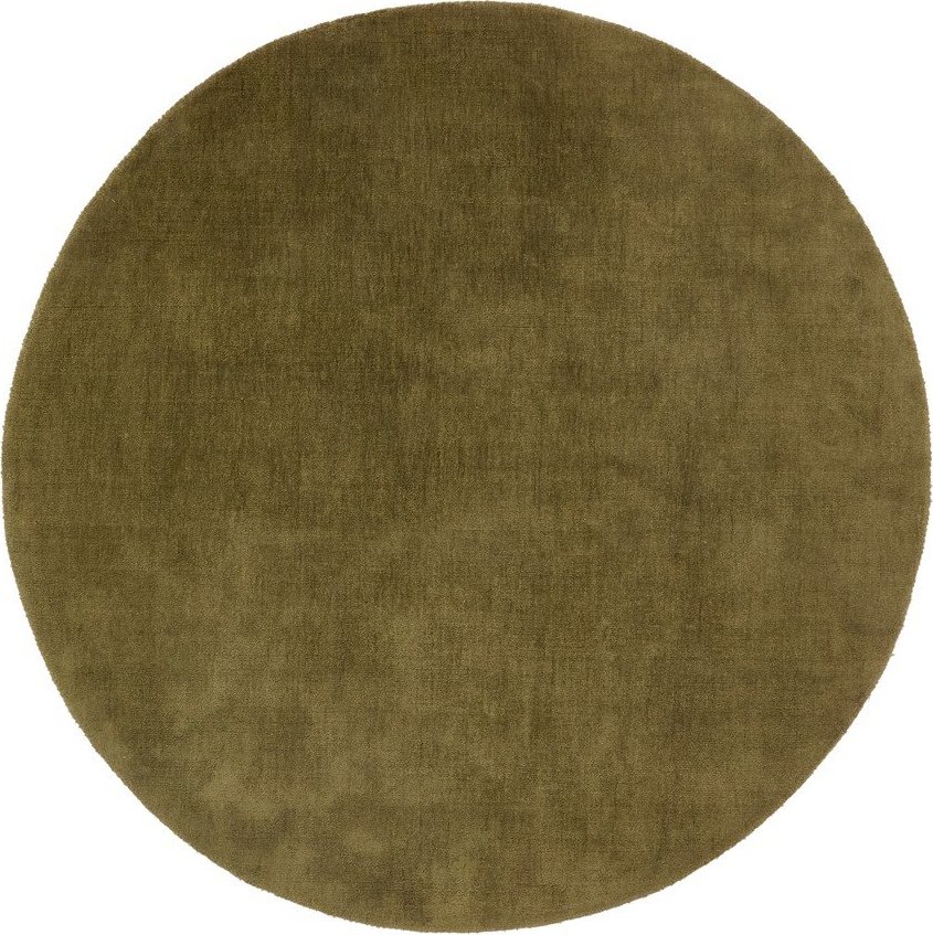 Zelený kulatý koberec ø 200 cm Empuries – Kave Home Kave Home