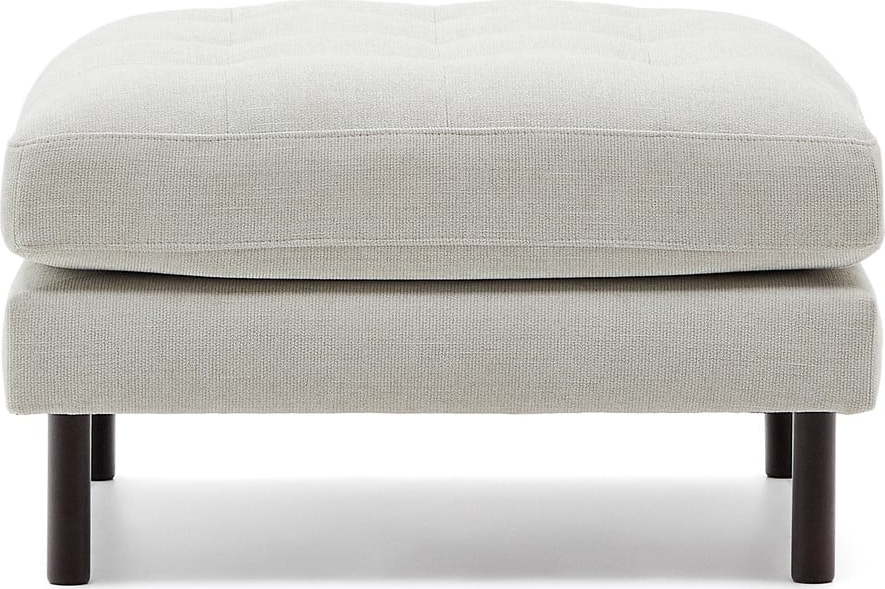 Žinylková podnožka šedobéžová Debra – Kave Home Kave Home