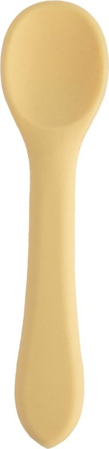 Žlutá dětská lžička ze silikonu – Orion Orion