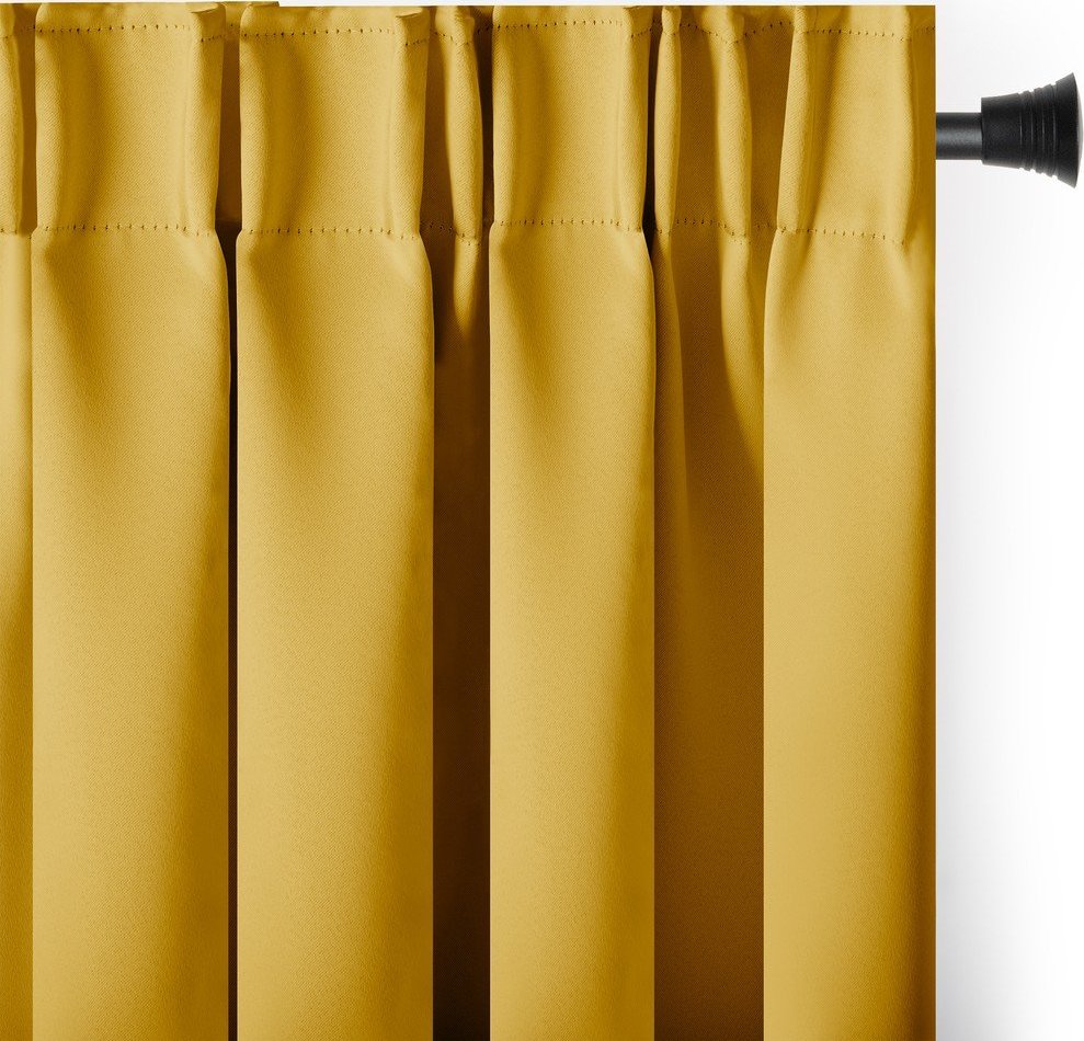 Žlutý dimout závěs 200x270 cm Kierra – Restilo Restilo