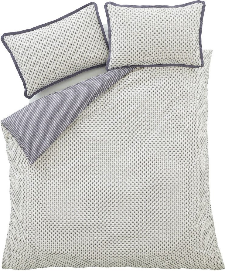3dílné povlečení na dvoulůžko/prodloužené z bavlněného perkálu 230x220 cm Amelie – Bianca Bianca