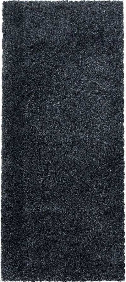 Antracitový běhoun 80x250 cm Fluffy – Ayyildiz Carpets Ayyildiz Carpets
