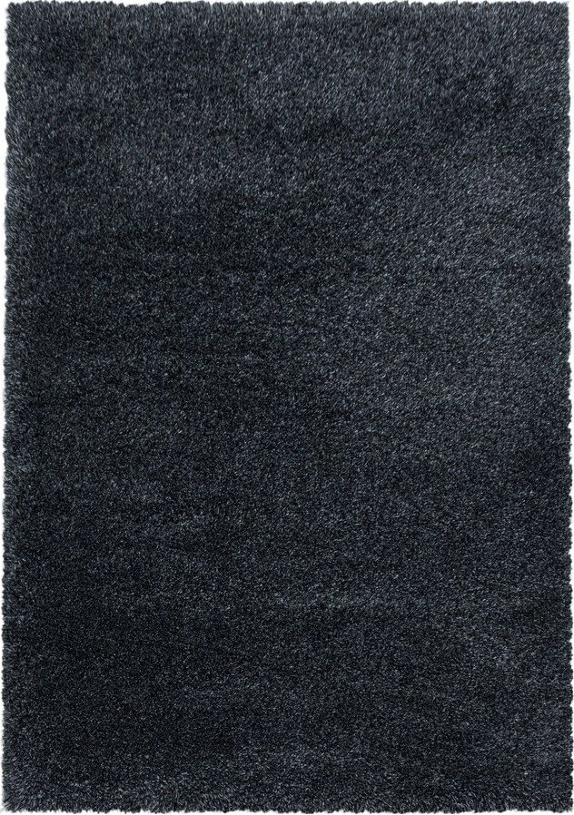 Antracitový koberec 200x290 cm Fluffy – Ayyildiz Carpets Ayyildiz Carpets