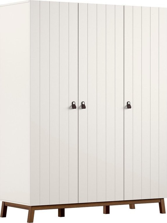 Béžová dětská šatní skříň 149x196x58 cm Sezane – Vipack Vipack