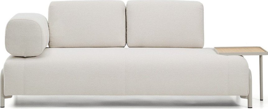 Béžová žinylková modulární pohovka 220 cm Compo – Kave Home Kave Home