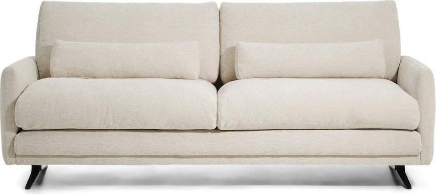 Béžová žinylková pohovka 210 cm Veliro – Kave Home Kave Home